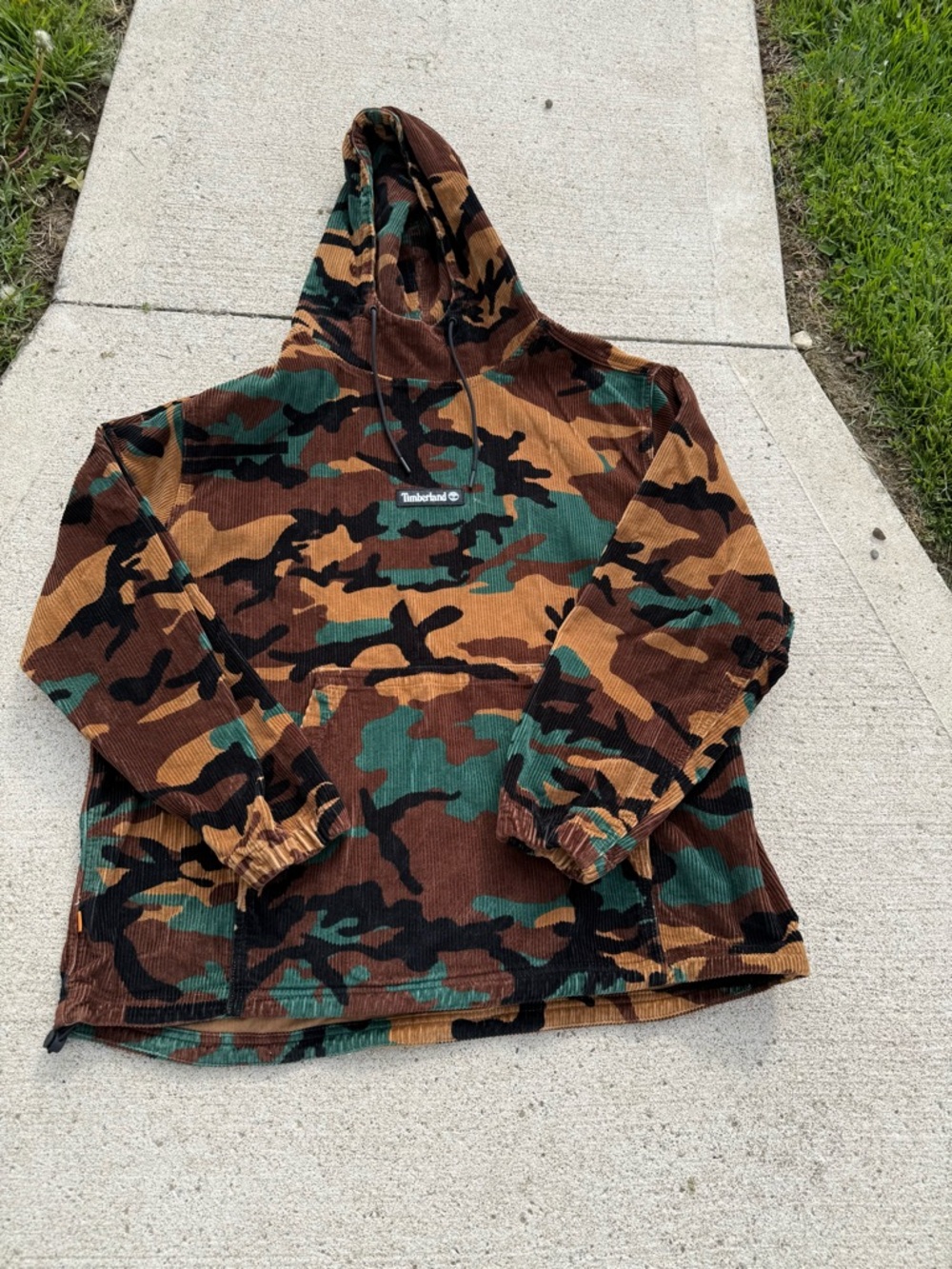 Camo Corduroy Timberland Hoodie